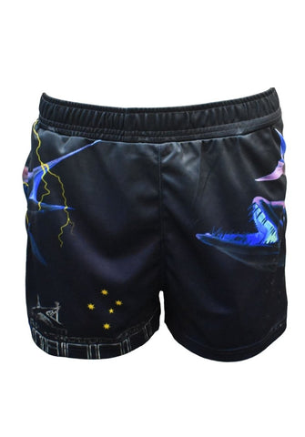Sun Safe Footy Shorts - The Game - Design Works Apparel - Create Your Vibe Outdoors sun protection
