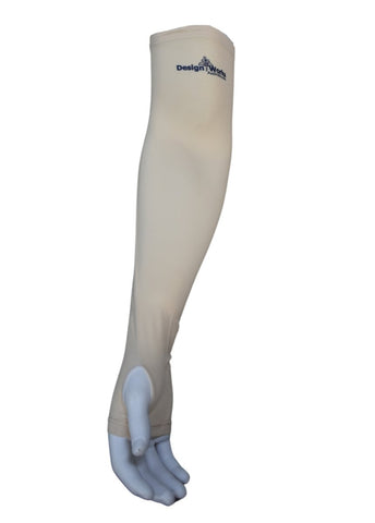 UV Protective Arm Sleeves - Skin Light tone - Design Works Apparel - Create Your Vibe Outdoors sun protection