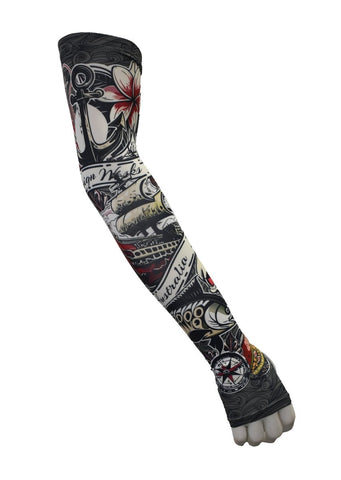 UV Protective Arm Sleeves - Tattoos - Design Works Apparel - Create Your Vibe Outdoors sun protection