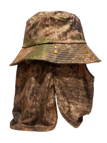 UV Protective Bucket Hat 360 Degree - Camo - Design Works Apparel - Create Your Vibe Outdoors sun protection
