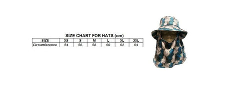 UV Protective Bucket Hat 360 Degree - Camo - Design Works Apparel - Create Your Vibe Outdoors sun protection
