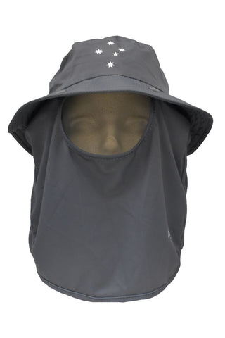 UV Protective Bucket Hat 360 Degree - Grey - Design Works Apparel - Create Your Vibe Outdoors sun protection
