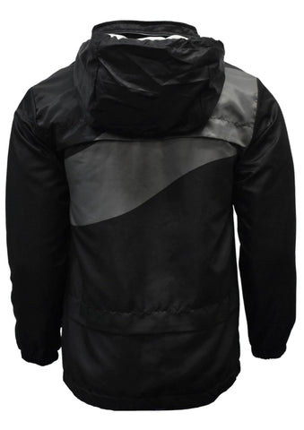 UV Protective Packaway Fishing Jacket - Black Wind - Design Works Apparel - Create Your Vibe Outdoors sun protection