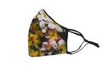 Load image into Gallery viewer, Wired Face Mask - Frangipani - Design Works Apparel - Create Your Vibe Outdoors sun protection
