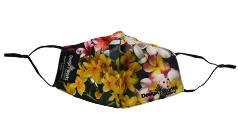 Wired Face Mask - Frangipani - Design Works Apparel - Create Your Vibe Outdoors sun protection