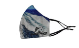 Load image into Gallery viewer, Wired Face Mask - Whitewater - Design Works Apparel - Create Your Vibe Outdoors sun protection