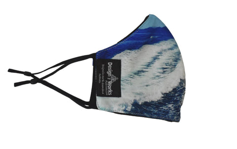 Wired Face Mask - Whitewater - Design Works Apparel - Create Your Vibe Outdoors sun protection